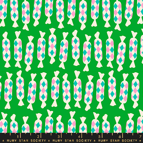 Eye Candy Diamond Candies in Verdant - Ruby Star Society Sold by the Half Yard